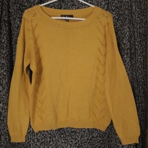 Lulus mustard yellow size M sweater